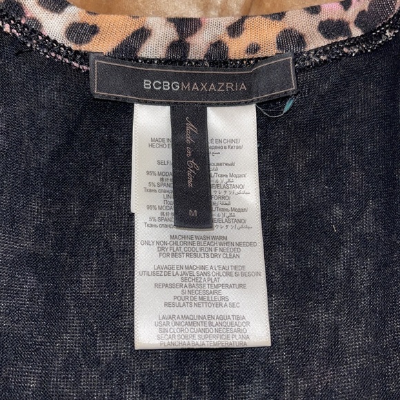 BCBG MaxAzria Tori Papaya Dress Leopard - Picture 7 of 7